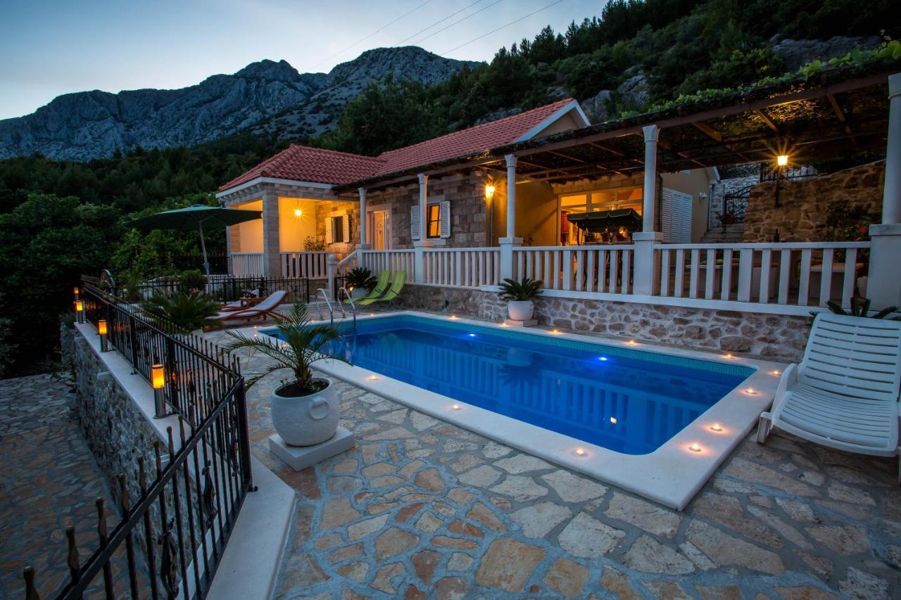 Secluded Luxury Villa With Sea View And Pool Orebić Zewnętrze zdjęcie