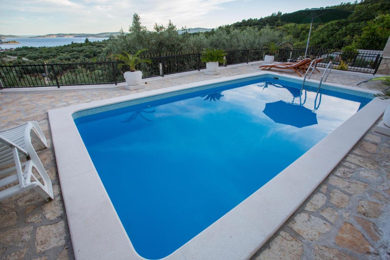 Secluded Luxury Villa With Sea View And Pool Orebić Zewnętrze zdjęcie